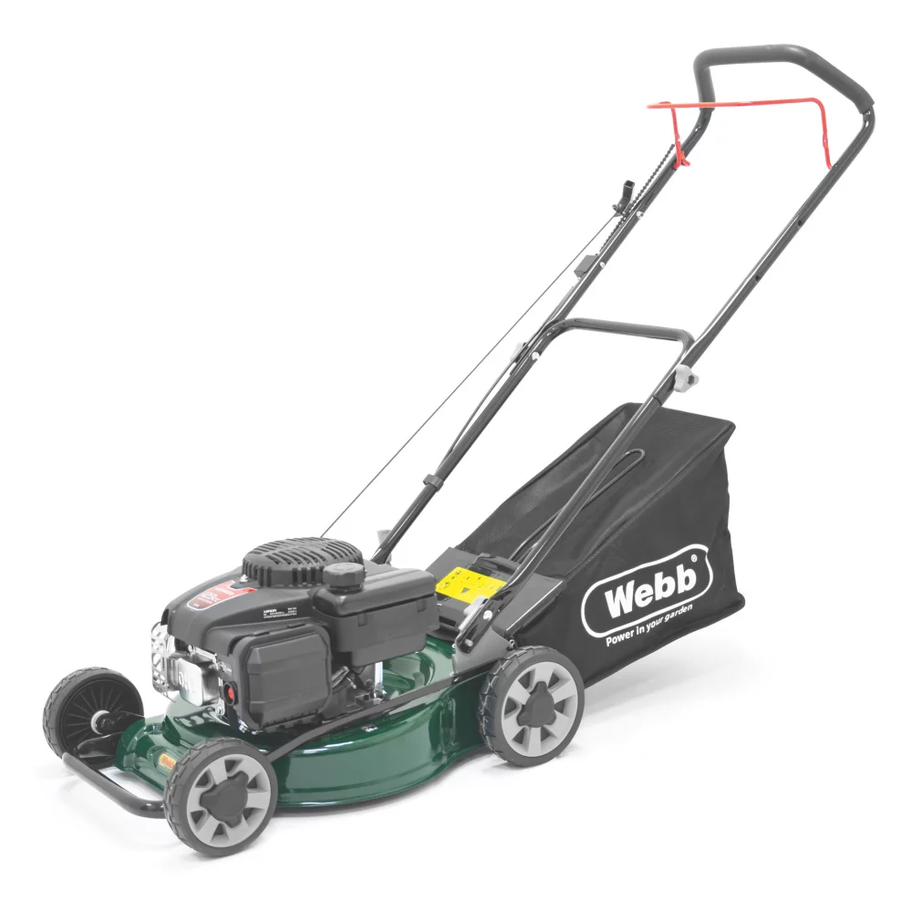 Webb WER40HPSFX 41cm 123cc Hand-Propelled Rotary Petrol Lawn Mower 3 Webb WER40HPSFX 41cm 123cc Hand-Propelled Rotary Petrol Lawn Mower