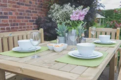 Forest Rosedene Garden Table 1600 X 900 X 760mm -Outdoor Garden Shop 9232X A4