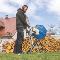 Scheppach HS410 405mm Swivel Log Saw 2.2kW -Outdoor Garden Shop 926JG A2