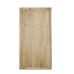 Forest Decibel Noise Reduction Garden Gate 900 X 1800mm Natural Timber