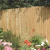 Rowlinson Vertical Board Feather Edge Fence Panels Natural Timber 1.8 X 1.5m Pack Of 3 2 Rowlinson Vertical Board Feather Edge Fence Panels Natural Timber 1.8 X 1.5m Pack Of 3 -Outdoor Garden Shop 965PP P