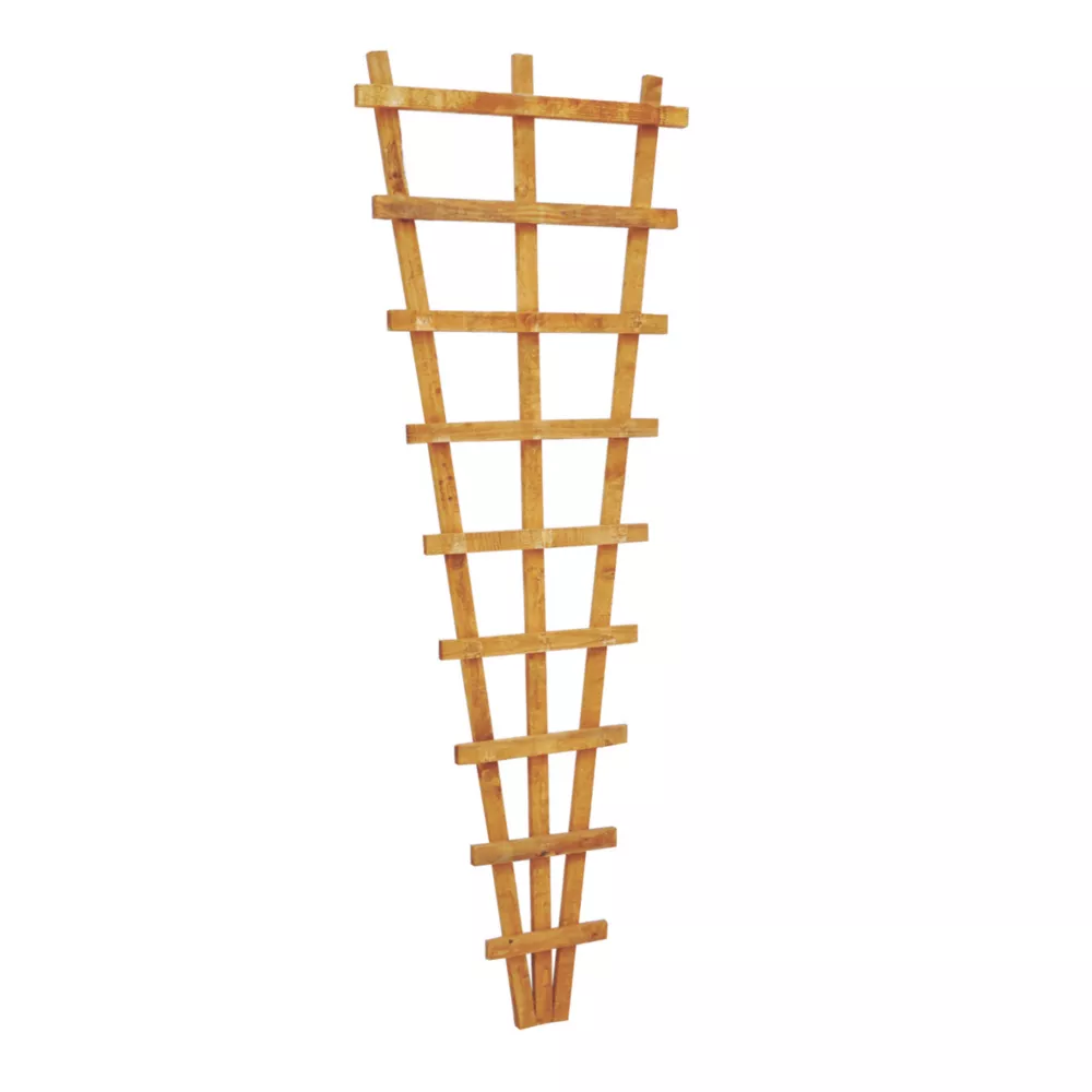 Forest Softwood Fan Trellis X 10 Pack 4 Forest Softwood Fan Trellis X 10 Pack - Image 2