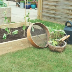 Forest Rectangular Raised Bed Natural Timber 1800 X 900 X 140mm -Outdoor Garden Shop 992KT A3