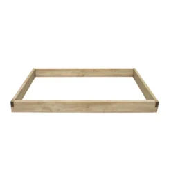 Forest Rectangular Raised Bed Natural Timber 1800 X 900 X 140mm -Outdoor Garden Shop 992KT A5