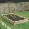 Forest Rectangular Raised Bed Natural Timber 1800 X 900 X 140mm -Outdoor Garden Shop 992KT P